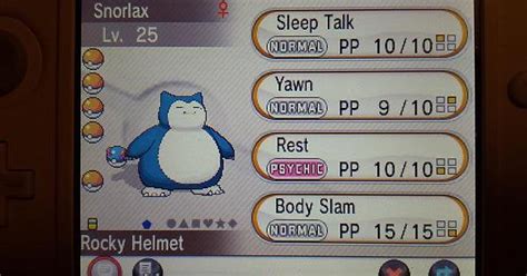 Best moves for a Snorlax? : r/pokemon