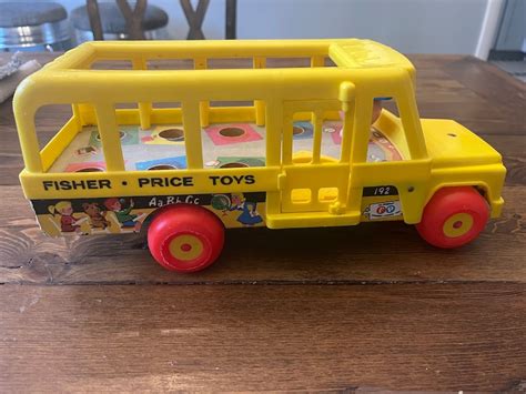 Fisher Price Little People School Bus - Etsy