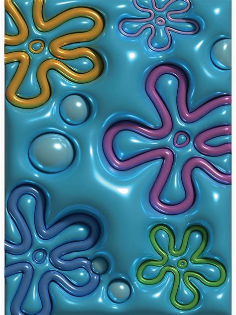 "3D Spongebob Bikini Bottom Sky Wallpaper" Art Board Print for Sale by shoptocka | Redbubble