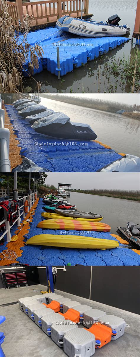 China High Sale Jet Ski Jet Float Floating Dock Cubes Use HDPE Plastic ...