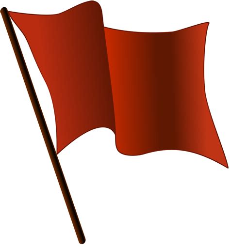 File:Red flag waving.svg - Wikimedia Commons