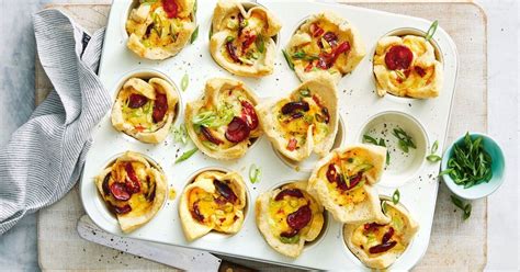 Muffin pan chorizo mini quiches | Recipe | Quiche recipes, Recipes, Food