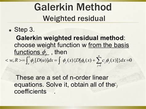 Galerkin method