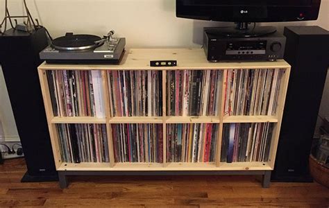 27 vinyl record storage and shelving solutions | Ikea vinyl storage, Record storage, Vinyl storage