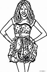 Hannah Montana Coloring Pages sketch template
