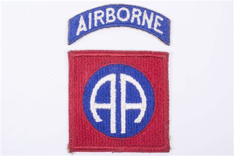 US 82nd airborne patch – fjm44