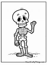 Skeleton Face Coloring Pages sketch template