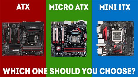 Atx Vs Micro Atx Vs Mini Itx Which Motherboard Size To Choose | Porn ...