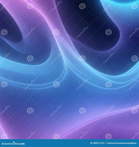 Abstract Illustration Vector Midnight Blue Gradient Wave Background Concept, Stock Illustration ...