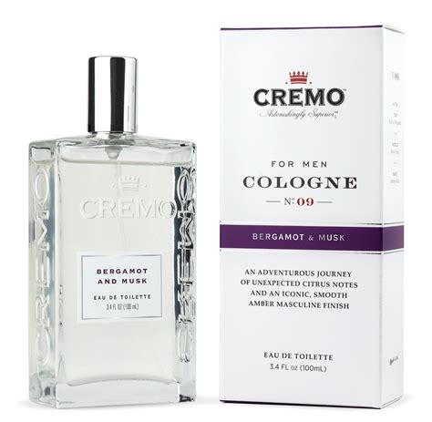 Bergamot & Musk Cremo cologne - a new fragrance for men 2017