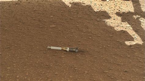 Perseverance rover drops first sample on Mars depot to be brought to ...