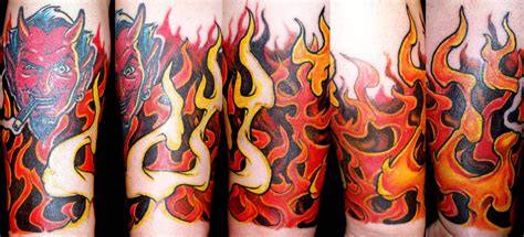 In Flames Tattoo