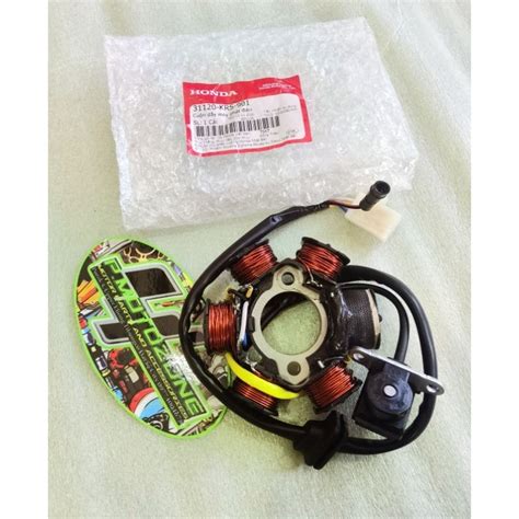 Stator coil / Stator Assembly Honda Xrm 110 /Wave 100 Honda Genuine parts 31120-KRS-901 | Shopee ...