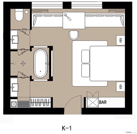 Pin by Linda on planning | Hotel room design, Hotel floor plan, Master bathroom layout