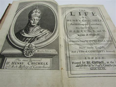 The Life of Henry Chichele, Archbishop of Canterbury, by DUCK ...