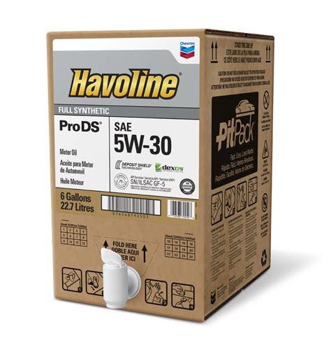 Havoline® PRO-DS® Full Synthetic Motor Oil 5W-30 | Santmyer Online Store