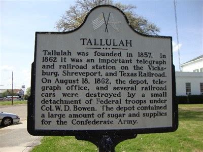 Tallulah, Louisiana - Wikipedia Entries on Waymarking.com