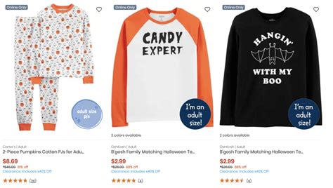 Carter's Is Selling Adult Halloween Pajamas For Less Than $10 and It's ...