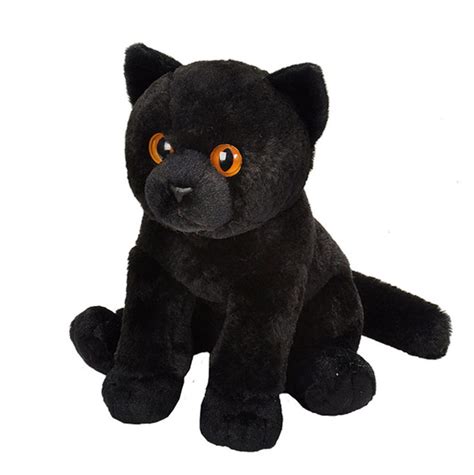 Black Cat|stuffed animal|30cm|Pet Shop|soft plush toy|Wild Republic