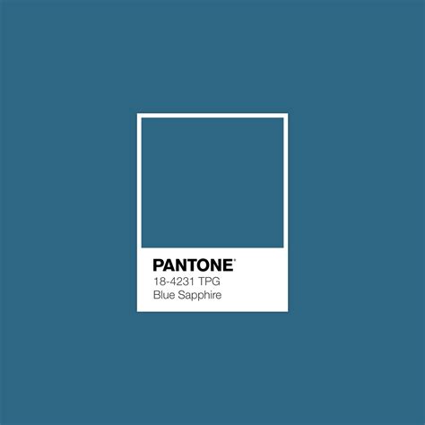 #Pantone Blue Sapphire #luxurydotcom | Pantone, Pantone colour palettes ...