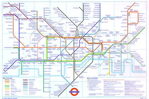 The London Tube Map Archive