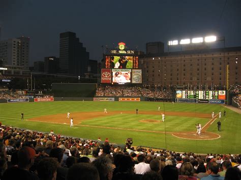 Beautiful Night of Baseball at Oriole Park at Camden Yards… | Flickr