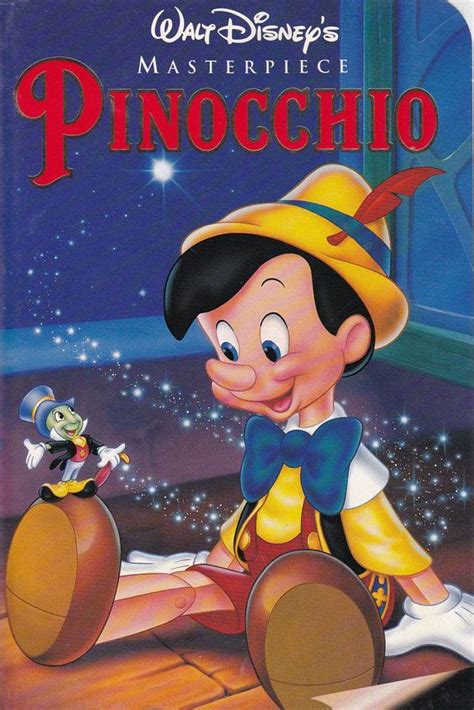 Disney Pinocchio Vhs Cover