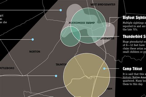 Bridgewater Triangle Infographic :: Behance