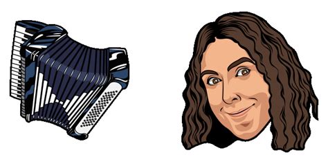 "Weird Al" Yankovic & Accordion Animated Cursor - Sweezy Cursors