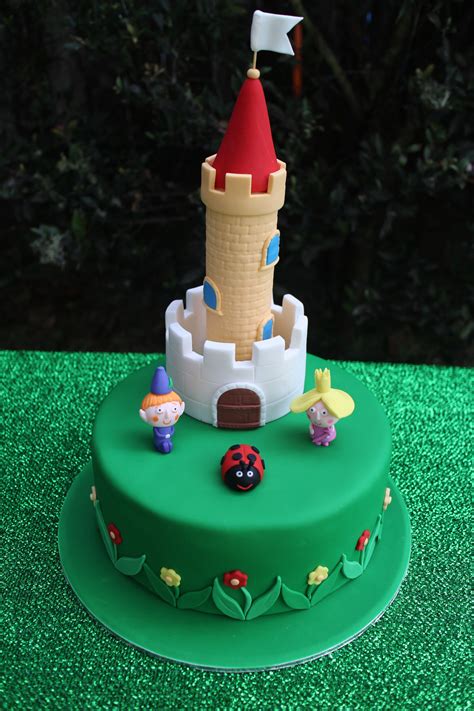 Ben and Holly's Kingdom cake. My first Novelty cake!! | Ben and holly, Novelty cakes, Cake