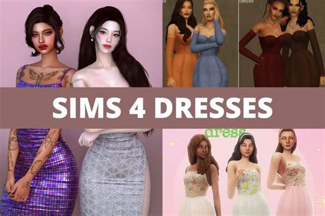 27+ Sims 4 Dresses For Every Style - We Want Mods