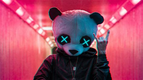 Neon Pandas Wallpapers - Wallpaper Cave