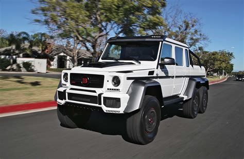 Driving the Insane Brabus G63 700 6x6