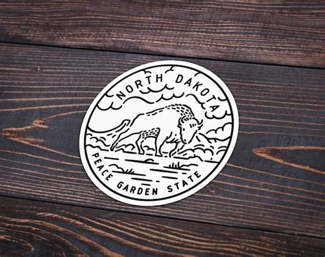 South Dakota Sticker South Dakota Decal Multiple Sizes - Etsy