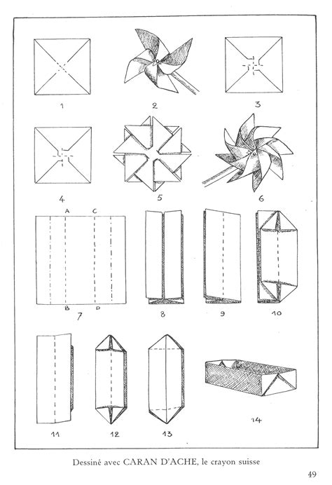 Origami Toy Instruction | Free Printable Papercraft Templates