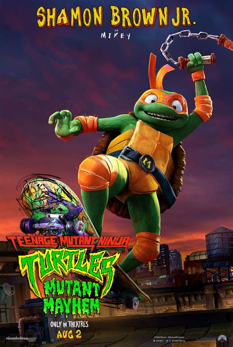 Teenage Mutant Ninja Turtles: Mutant Mayhem Drops 17 Character Posters ...