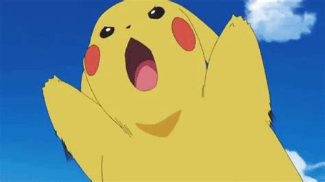 pikachu thunderbolt gif