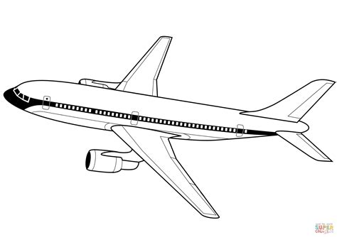 Dibujo De Avion Rincon Dibujos Airplane Coloring Pages Coloring | Porn ...