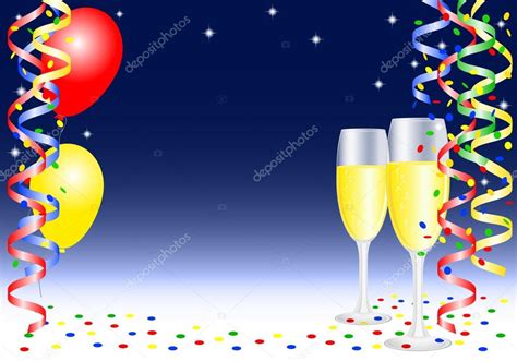 New year party background Stock Vector Image by ©antimartina #37447283