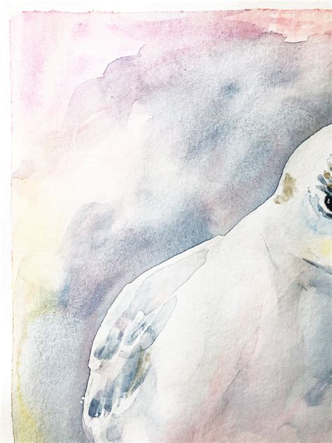 Seagull painting Original watercolor painting Nursery decor | Etsy