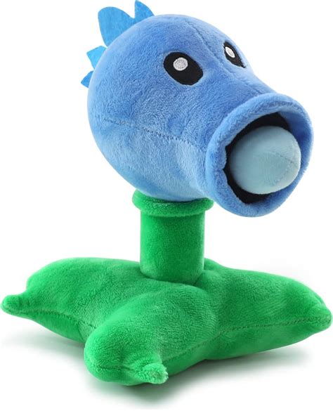 Amazon.com: Maikerry Plants and Zombies Plush PVZ Snow Pea Plush Stuffed Toys Soft Doll Great ...