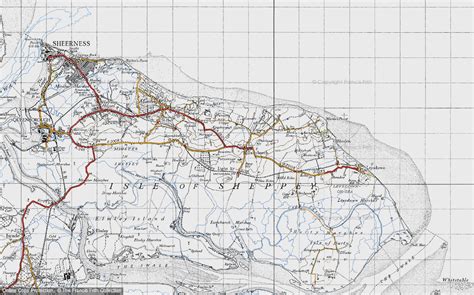 Isle Of Sheppey Map | Gadgets 2018