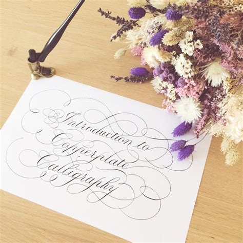 Introduction to Western Calligraphy – Calligraphy Connection