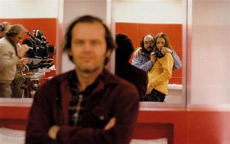 MUBI on Twitter: "Stanley Kubrick with daughter Vivian, and star Jack Nicholson, behind the ...