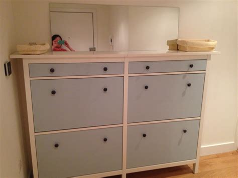 Wedded Hemnes Shoe Cabinets [Twined and Painted] - IKEA Hackers - IKEA ...