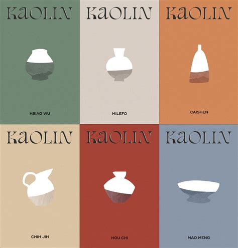 KAOLIN - Ceramics | Graphic design posters, Branding design, Branding