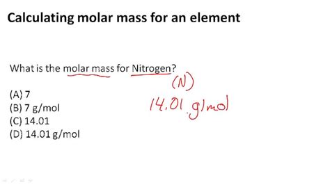 Molar Mass - Example 1 ( Video ) | Chemistry | CK-12 Foundation