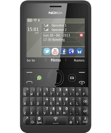 Nokia Asha 200 Mobile Phone Price in India & Specifications