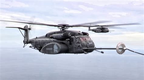 Helicopters Refueling In The Air • MH-53E Sea Dragons - YouTube