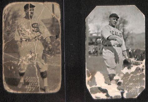 Lot Detail - Lot of (15) 1923-1924 Zeenut Pacific Coast League Baseball ...